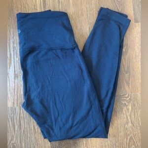Lululemon High-Rise Navy Leggings